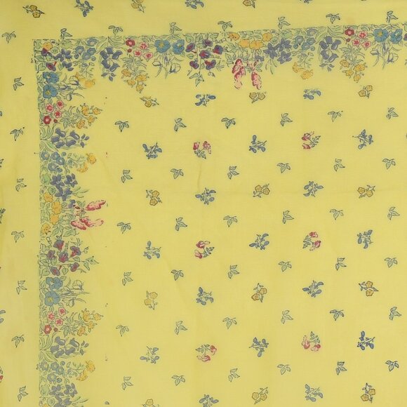 Liberty of London Sheer Silk Scarf with Floral Design - Picture 2 of 7